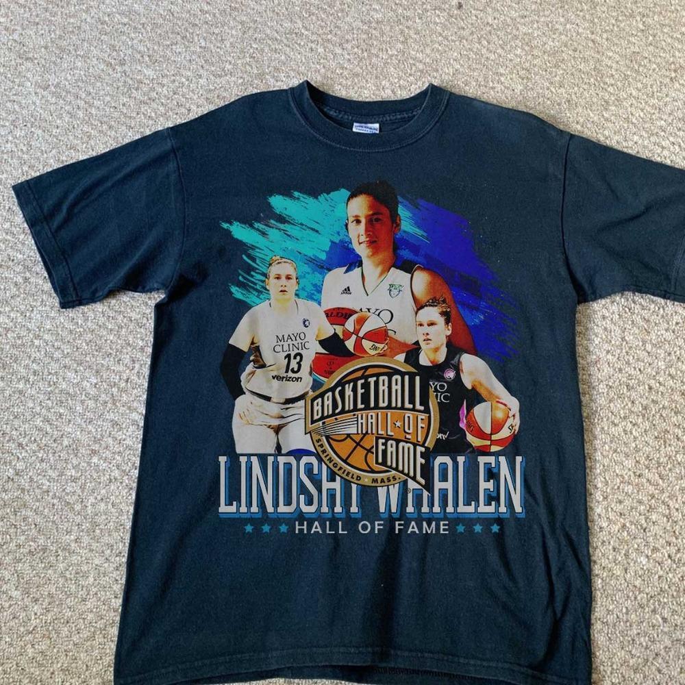 Lindsay Whalen - Hall Of Fame Wnba - Unisex Black T-Shirt